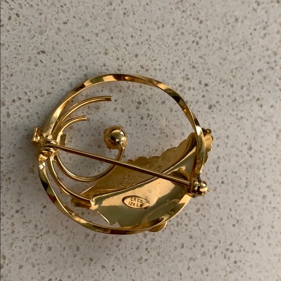 Vintage Brooch  12 ct GF - Picture 3 of 5